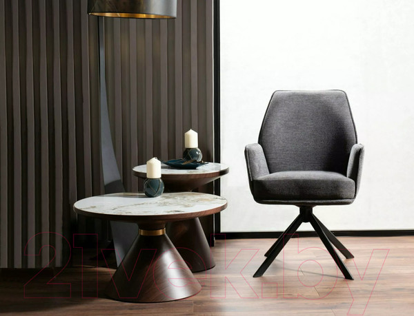 Изображение товара Журнальный столик Signal Napa B (белый/коричневый)