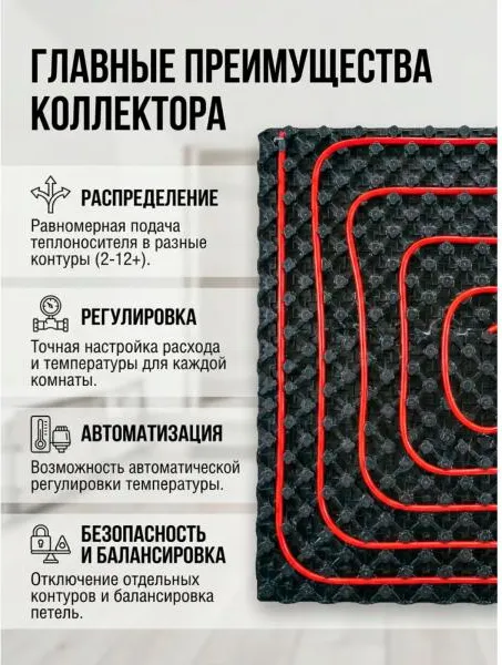 Изображение товара Коллекторная группа отопления Comfort Factor MFA3