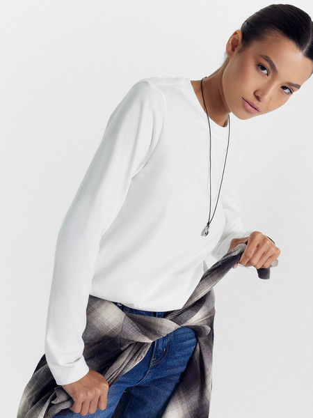 Изображение товара Лонгслив Mark Formelle 122867 (р.164/170-84-90, белый)