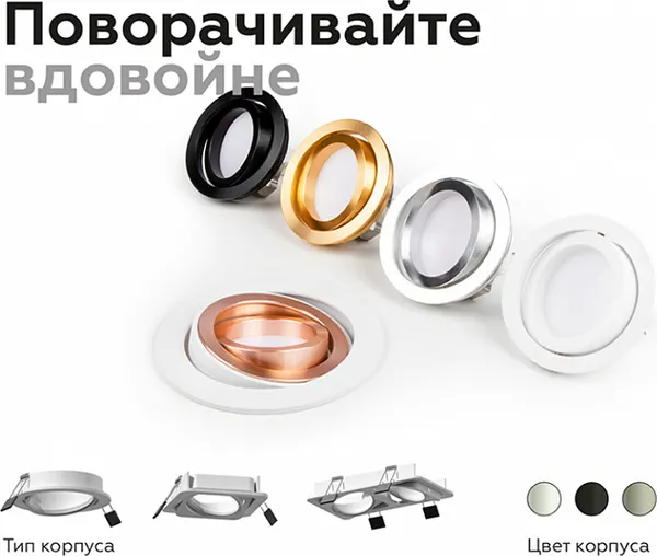 Изображение товара Кольцо декоративное для светильника Ambrella N7005 PPG (розовое золото)