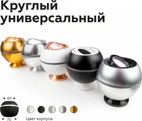Изображение товара Кольцо декоративное для светильника Ambrella N7005 PPG (розовое золото)