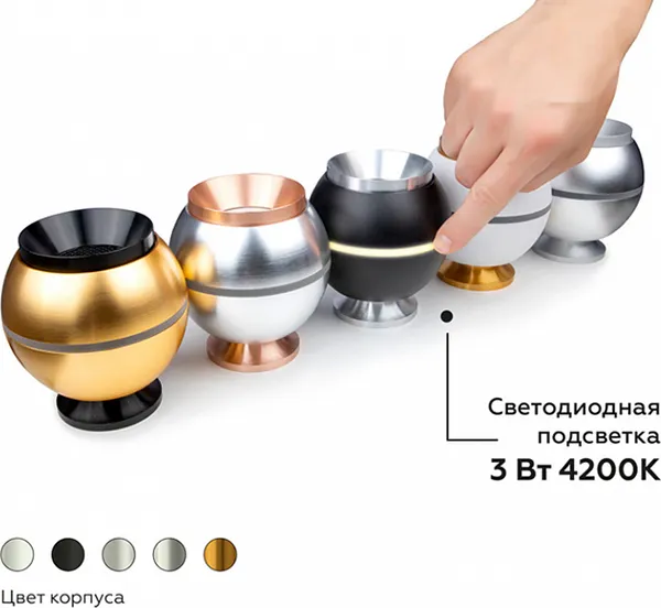 Изображение товара Основание для светильника Ambrella N7929 PYG (желтое золото)