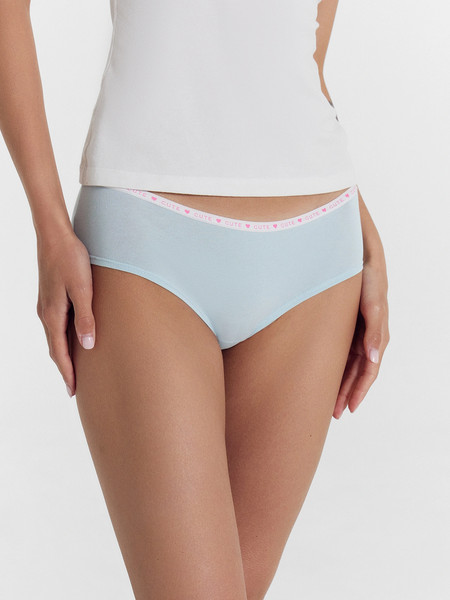 Изображение товара Комплект женских трусов Mark Formelle 412407-3 (р.94, небесно-голубой-1)