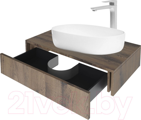 Изображение товара Тумба под умывальник ЗОВ Токио 70 / T70AWPTOC2 (аттик)