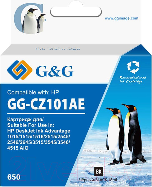Изображение товара Картридж G&G GG-CZ101AE (черный)