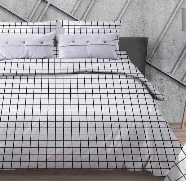 Изображение товара Комплект постельного белья Бояртекс №200 Таттерсол Вид 9 2сп (бязь, б/з)