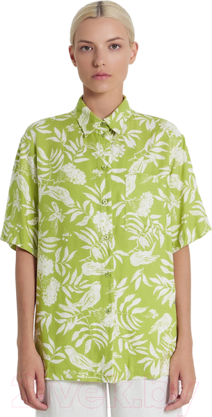 Изображение товара Рубашка Mark Formelle 112855/1 (р.170-84-90, птицы на цитроне)