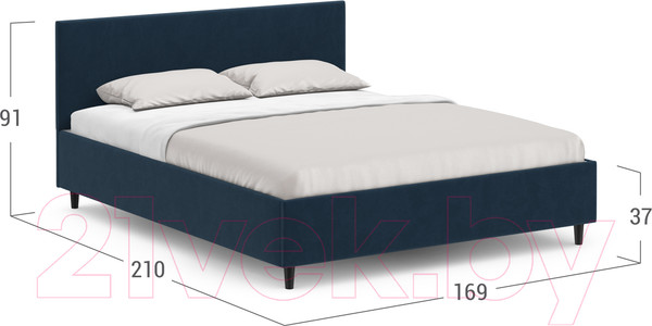 Изображение товара Двуспальная кровать Moon Family 1259 / MF011801