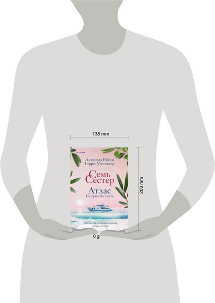 Изображение товара Книга Inspiria Семь сестер. Атлас. История Па Солта, мягкая обложка (Райли Люсинда, Уиттакер Гарри)