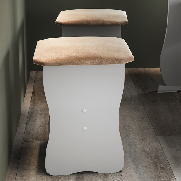 Изображение товара Обеденная группа ТриЯ Тип 1 МФ-101.006 (дуб крафт золотой/иск. замша Latte)