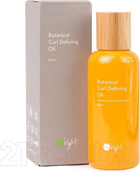 Изображение товара Масло для волос O'right Botanical Curl Defining для формирования локонов (100мл)