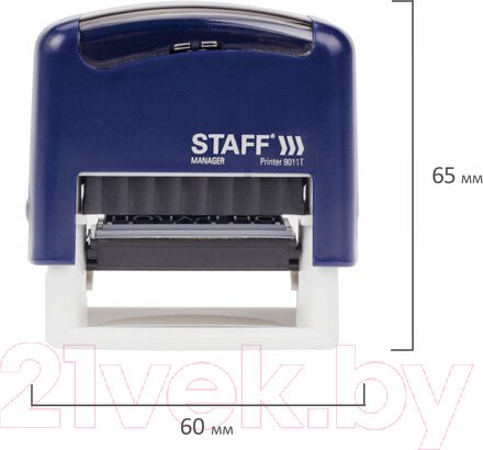 Изображение товара Штамп самонаборный Staff Printer 9011T / 237421