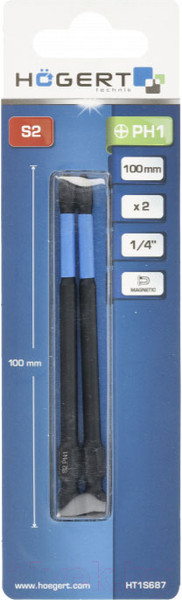 Изображение товара Набор бит Hoegert HT1S687 (2шт)