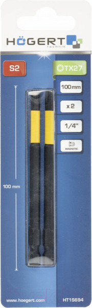 Изображение товара Набор бит Hoegert HT1S694 (2шт)