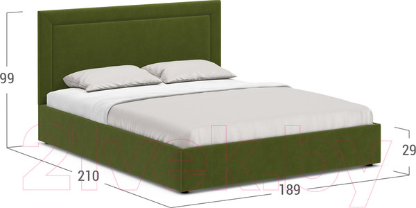 Изображение товара Двуспальная кровать Moon Family 1258 / MF011103