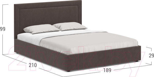 Изображение товара Двуспальная кровать Moon Family 1258 / MF011053