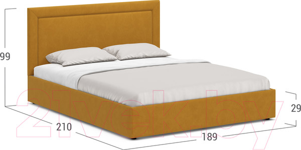 Изображение товара Двуспальная кровать Moon Family 1258 / MF011164