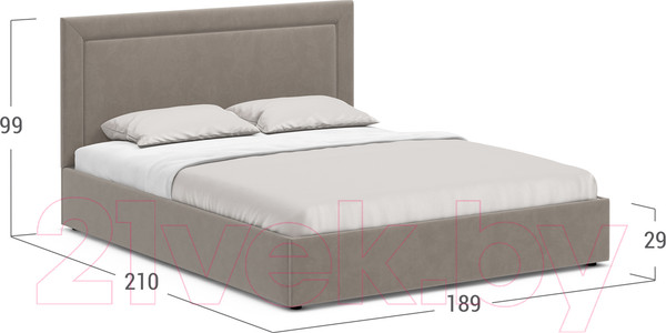 Изображение товара Двуспальная кровать Moon Family 1258 / MF011174