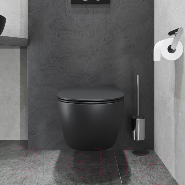 Изображение товара Унитаз подвесной Lauter Sulzdorf (черный с микролифтом)