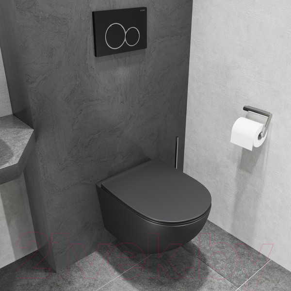 Изображение товара Унитаз подвесной Lauter Sulzdorf (черный с микролифтом)