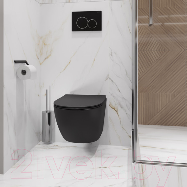 Изображение товара Унитаз подвесной Lauter Sulzdorf (черный с микролифтом)