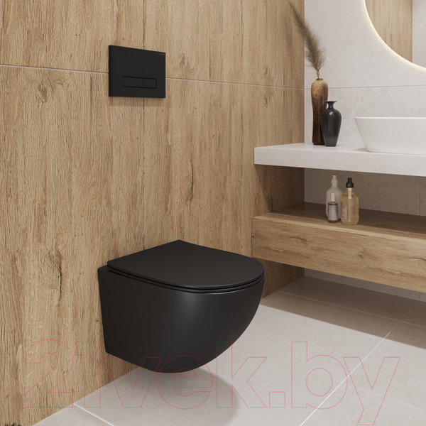 Изображение товара Унитаз подвесной Lauter Sulzdorf (черный с микролифтом)