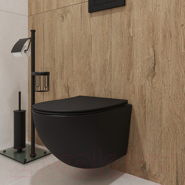 Изображение товара Унитаз подвесной Lauter Sulzdorf (черный с микролифтом)