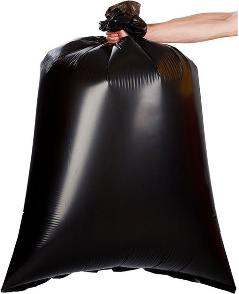 Изображение товара Пакеты для мусора ТерраТекстиль 90х140 ПВД 60мкм (5шт, 240л, черный)