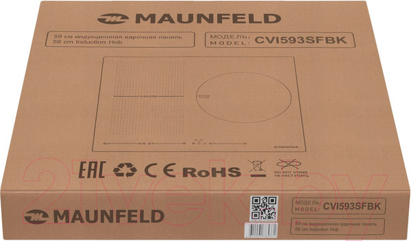 Изображение товара Индукционная варочная панель Maunfeld CVI593SFBK Inverter
