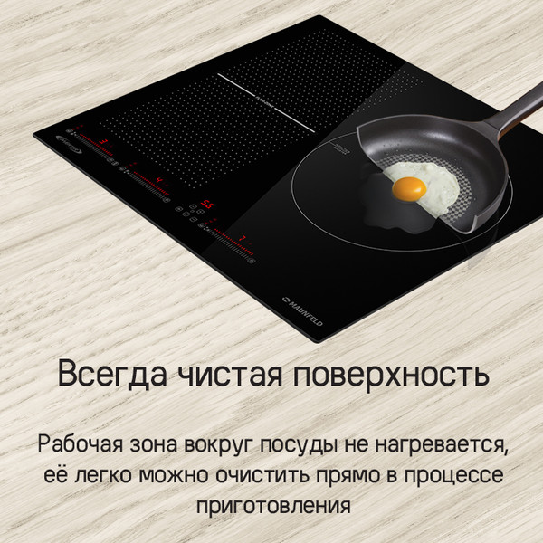 Изображение товара Индукционная варочная панель Maunfeld CVI593SFBK Inverter