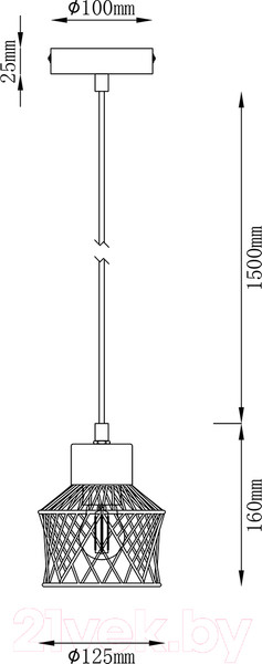 Изображение товара Потолочный светильник ESCADA 10174/1S (белый)