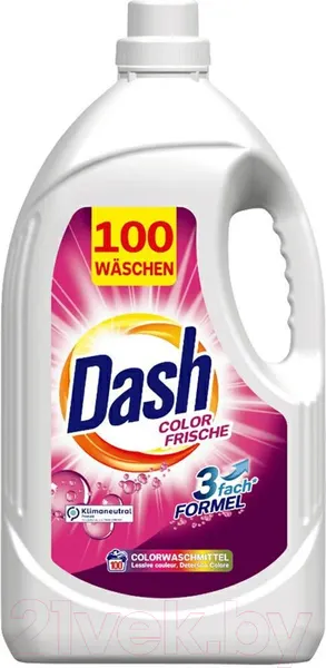 Изображение товара Гель для стирки Dash Color Frische 3 Fash Formel (5л)