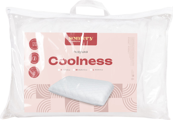 Изображение товара Ортопедическая подушка Sontery by Askona Coolness M