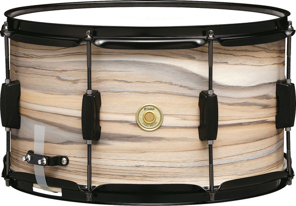 Изображение товара Малый барабан Tama Woodworks Series Snare Drum WP148BK-NZW (Natural Zebrawood Wrap)