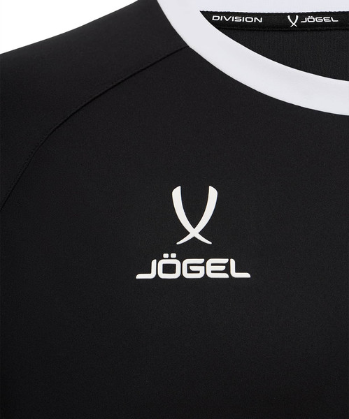 Изображение товара Футболка игровая футбольная Jogel Division PerFormDRY Element Jersey (S, черный)