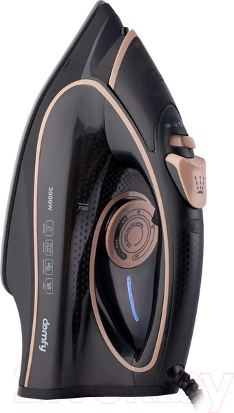 Изображение товара Утюг Domfy DSC-EI901 (черный/золотистый)