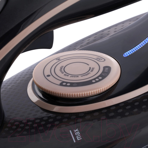 Изображение товара Утюг Domfy DSC-EI901 (черный/золотистый)