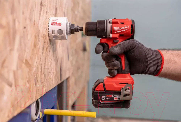 Изображение товара Аккумуляторная дрель-шуруповерт Milwaukee M18 BLDDRC-0 / 4933492831