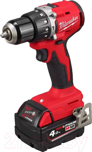Изображение товара Аккумуляторная дрель-шуруповерт Milwaukee M18 BLPDRC-402C / 4933492824