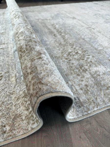 Изображение товара Ковер Radjab Carpet Бьянка Прямоугольник D057A / 8339RK-B (1x2, Cream Shirink/Vizon Fdy)