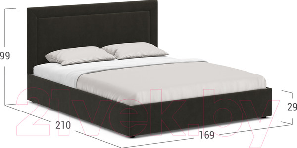 Изображение товара Двуспальная кровать Moon Family 1258 / MF011193