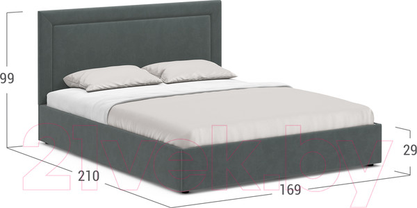 Изображение товара Двуспальная кровать Moon Family 1258 / MF011213
