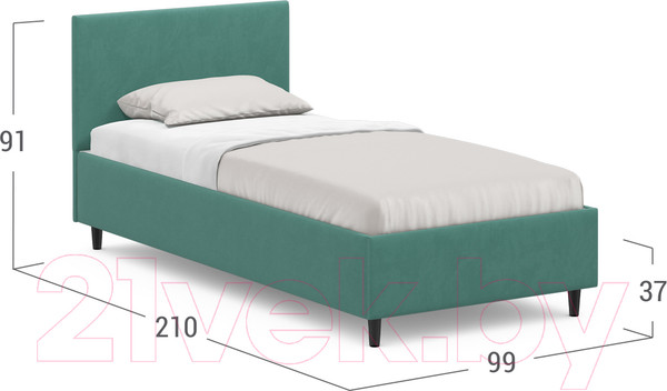 Изображение товара Односпальная кровать Moon Family 1259 / MF011784