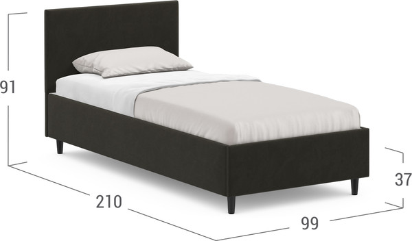 Изображение товара Односпальная кровать Moon Family 1259 / MF011794