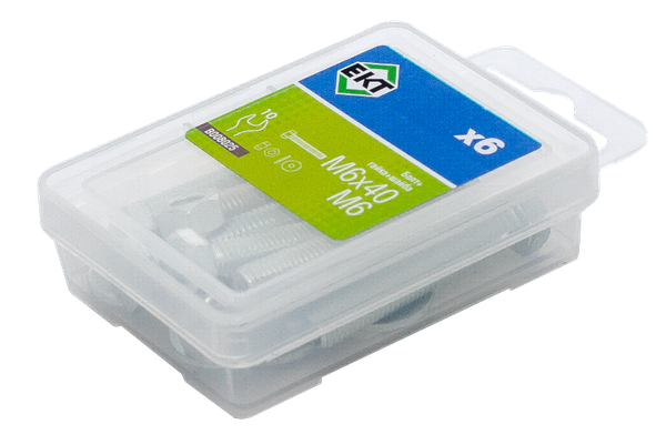 Изображение товара Болт ЕКТ M6х40 DIN933 / B008025 (6шт)