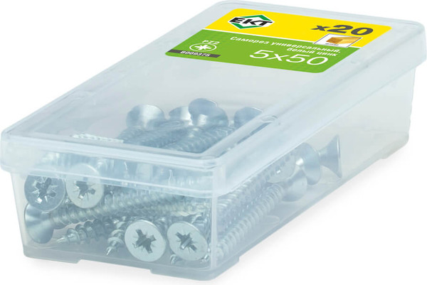 Изображение товара Саморез ЕКТ Универсальный 5.0х50 / B009375 (20шт)