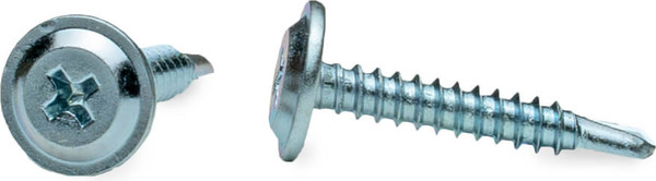 Изображение товара Саморез ЕКТ С прессшайбой 4.2x25 сверло / B009742 (100шт)