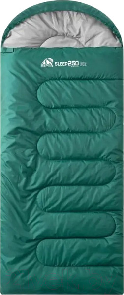Изображение товара Спальный мешок RSP Outdoor Sleep 250 Big / SB-SLE-250-BIG-GN-L (зеленый)