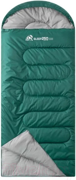 Изображение товара Спальный мешок RSP Outdoor Sleep 250 Big / SB-SLE-250-BIG-GN-L (зеленый)