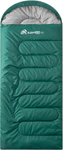 Изображение товара Спальный мешок RSP Outdoor Sleep 450 Big / SB-SLE-450-BIG-GN-L (зеленый)